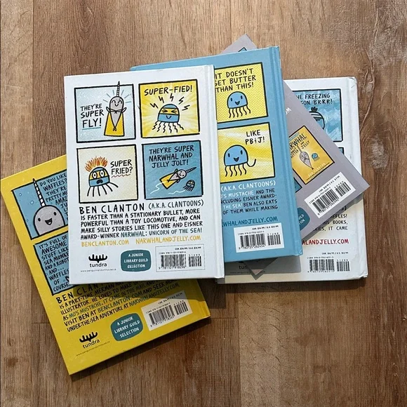 Narwhal and Jelly Books 1-5 - Picture 3 of 3